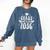 Class Of 2036 Last First Day Of School Graduation Men Women Comfort Colors Sweatshirt Denim