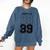 Class Of 2039 Blue Graduation Senior Student Tee Comfort Colors Sweatshirt Denim