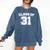 Class Of 31 2031 School Tee Shirt Graduation Class Party Comfort Colors Sweatshirt Denim