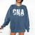 CNAs Graduation Shirt CNA Est 2019 Comfort Colors Sweatshirt Denim
