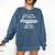 College Graduation For Him Her Getting Sociology Degree Comfort Colors Sweatshirt Denim