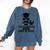 College High School Graduation Grad 2018 Shirt Comfort Colors Sweatshirt Denim