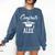 Congrats 2018 Alex College High School Graduation Comfort Colors Sweatshirt Denim