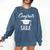 Congrats Sara College High School Graduation Comfort Colors Sweatshirt Denim