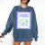 Cool Fun Cute Proud Introvert Cat Character For Men Women Comfort Colors Sweatshirt Denim