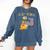 Cozy Vibes Atmospheric Introvert Comfort Colors Sweatshirt Denim
