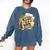 Craft Beer Lover Introverted & Hoppy Comfort Colors Sweatshirt Denim