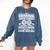 Criminal Justice Degree Graduation Criminal Justice Student Comfort Colors Sweatshirt Denim