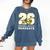 Criminal Justice Graduate Graduated Class Of 2026 Graduation Premium Comfort Colors Sweatshirt Denim