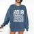 Criminal Justice Major Shirt 2018 Graduate Graduation E Comfort Colors Sweatshirt Denim