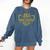 Cross Country Senior Night Senior 2025 Graduation Party 20 Comfort Colors Sweatshirt Denim