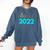 Cute Graduation Shirt Class Of 2022 Shirt Comfort Colors Sweatshirt Denim