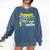 Cute Happy Last Day Of 1st Grade Shirt Kids Graduation Comfort Colors Sweatshirt Denim