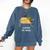 Dabbing Taco 6th Grade Graduation Shirt Sixth Grade Later Comfort Colors Sweatshirt Denim