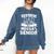 Dad Of a 2018 Senior Graduation Comfort Colors Sweatshirt Denim