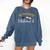 My Daughter Mastered It Daughter Master Graduation Comfort Colors Sweatshirt Denim