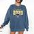 Disney Lilo & Stitch Graduation 2025 Stitch Collegiate Comfort Colors Sweatshirt Denim