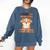 Dog Introvert I Need 20 Minutes Where No One Comes Comfort Colors Sweatshirt Denim