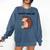 Don't Hug Me Porcupine Or Hedgehog Introvert Comfort Colors Sweatshirt Denim