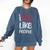 I Don't Like People Introvert Small Comfort Colors Sweatshirt Denim I Don't Like People Introvert Small Comfort Colors Sweatshirt Denim