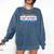 I Don't Like People Sarcastic Humanity Hater Introvert Comfort Colors Sweatshirt Denim