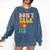 Don't Talk To Me Sarcastic Introvert Antisocial Comfort Colors Sweatshirt Denim