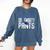 Dr PhD PsyD MD EDD Graduation Doctorate PsyD Comfort Colors Sweatshirt Denim