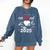 Earned It Nurse Graduation 2025 Nursing Grad Student RN LPN Comfort Colors Sweatshirt Denim
