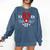 Earned It For Nurse Graduation Or RN LPN Nursing School Grad Comfort Colors Sweatshirt Denim