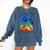 Eat Beach Sleep Repeat Summer Vacation Graduation Tees Men Women Kids Comfort Colors Sweatshirt Denim
