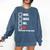 EdD Doctor Of Education Dr Doctorate Graduation Comfort Colors Sweatshirt Denim