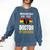 EdD Doctor Of Education Educated Doctorate Graduation Comfort Colors Sweatshirt Denim