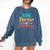 EdD Doctor Of Education Inspiring Doctorate Graduation Comfort Colors Sweatshirt Denim