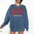 Eighth Grade Final Season Graduation Parody Comfort Colors Sweatshirt Denim