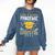 Elementary School Graduation 2021 Degree Graduate Comfort Colors Sweatshirt Denim