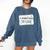 Elementary School Graduation Shirt Graduate Grad Comfort Colors Sweatshirt Denim