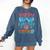 Elementary Teacher Student Graduation Last Day School Comfort Colors Sweatshirt Denim