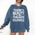 Embracing Awkward Silences Introvert Humor Antisocial Comfort Colors Sweatshirt Denim