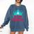 EMT Trauma Queen Paramedic Student T-Shirt Graduation Comfort Colors Sweatshirt Denim