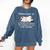 Felinetrovert Definition Cat Lover Introvert Humor Cats Comfort Colors Sweatshirt Denim