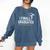 I Finally Graduated Back To Gaming Gamer Graduation Comfort Colors Sweatshirt Denim