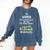 The Finest Architect For Graduation Women Comfort Colors Sweatshirt Denim