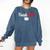 FinishEdD Doctor Of Education Graduate EdD Graduation Comfort Colors Sweatshirt Denim