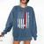 Fire Academy Survivor Firemen Fire School Graduation Comfort Colors Sweatshirt Denim