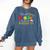 First 1st Grade 2018 Nailed It Graduation Shirt Comfort Colors Sweatshirt Denim