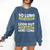 First Day School 7th Grade 6th Grade Graduation Comfort Colors Sweatshirt Denim