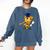 Flossing Pizza Dairy OIT For Dairy OIT Graduation Comfort Colors Sweatshirt Denim