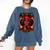 Future HBCU Grad History Girl Graduation HBCU Comfort Colors Sweatshirt Denim