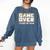 Game Over Class Of 2018 Graduation Shirt Comfort Colors Sweatshirt Denim
