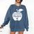 Geography Teacher Est 2018 School Graduation T Shirt Comfort Colors Sweatshirt Denim